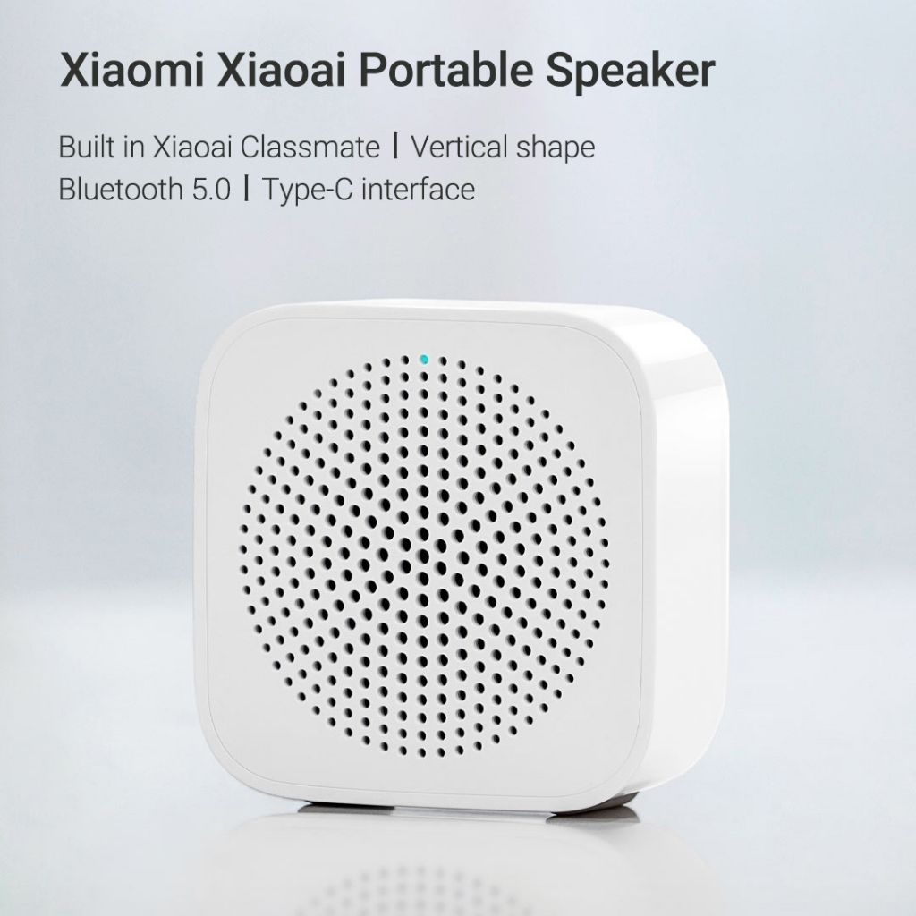 Jual xiaomi mi speaker mini bluetooth standing white | Shopee Indonesia