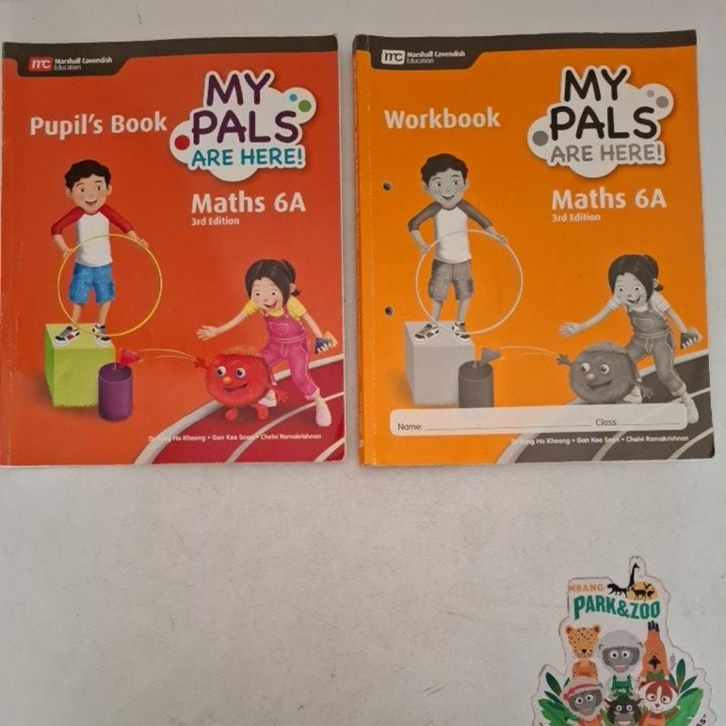 Jual MATH MY PALS 3RD EDITION 6A (TEXTBOOK & WORKBOOK) | Shopee Indonesia