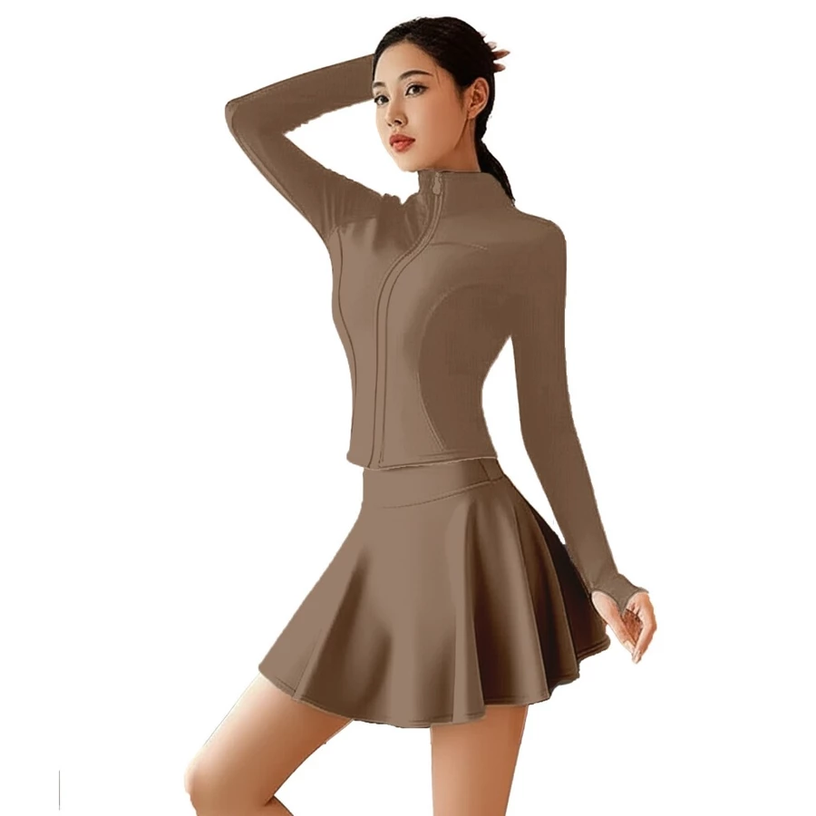  Jaket Mesh + Rok Scuba 