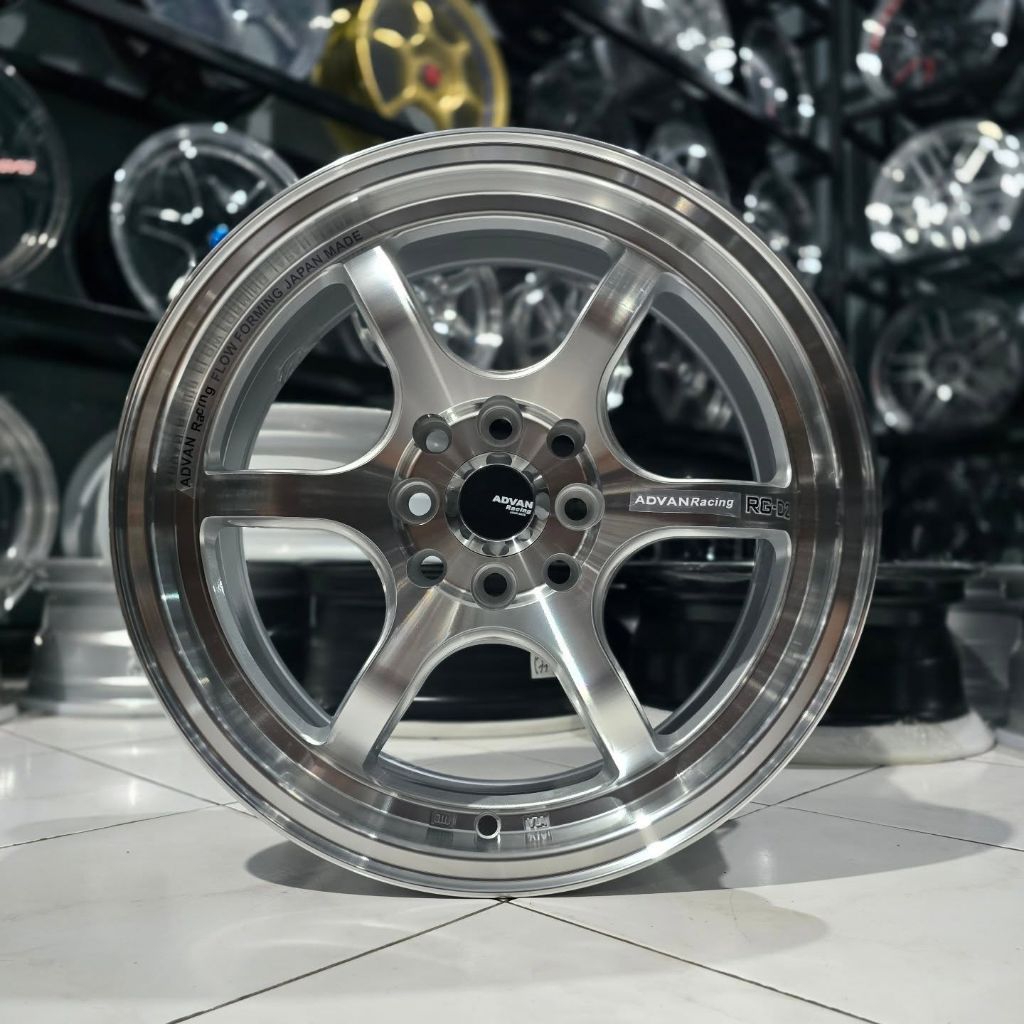 Jual velg mobil ADVAN RG D2 R16 LEBAR 7 ET 40 velg mobil racing ring 16 ...