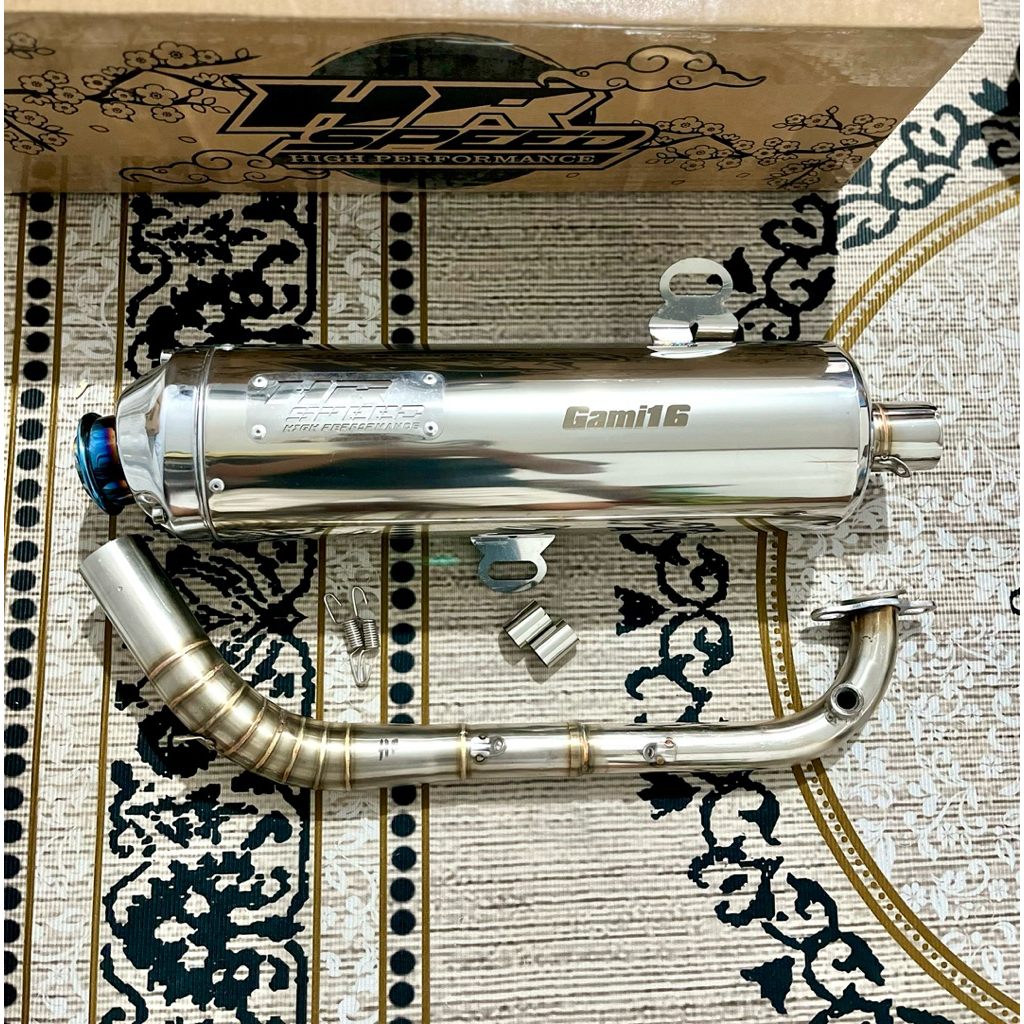 Jual knalpot standar racing aerox nmax vario pcx lexi adv scoopy stylo ...