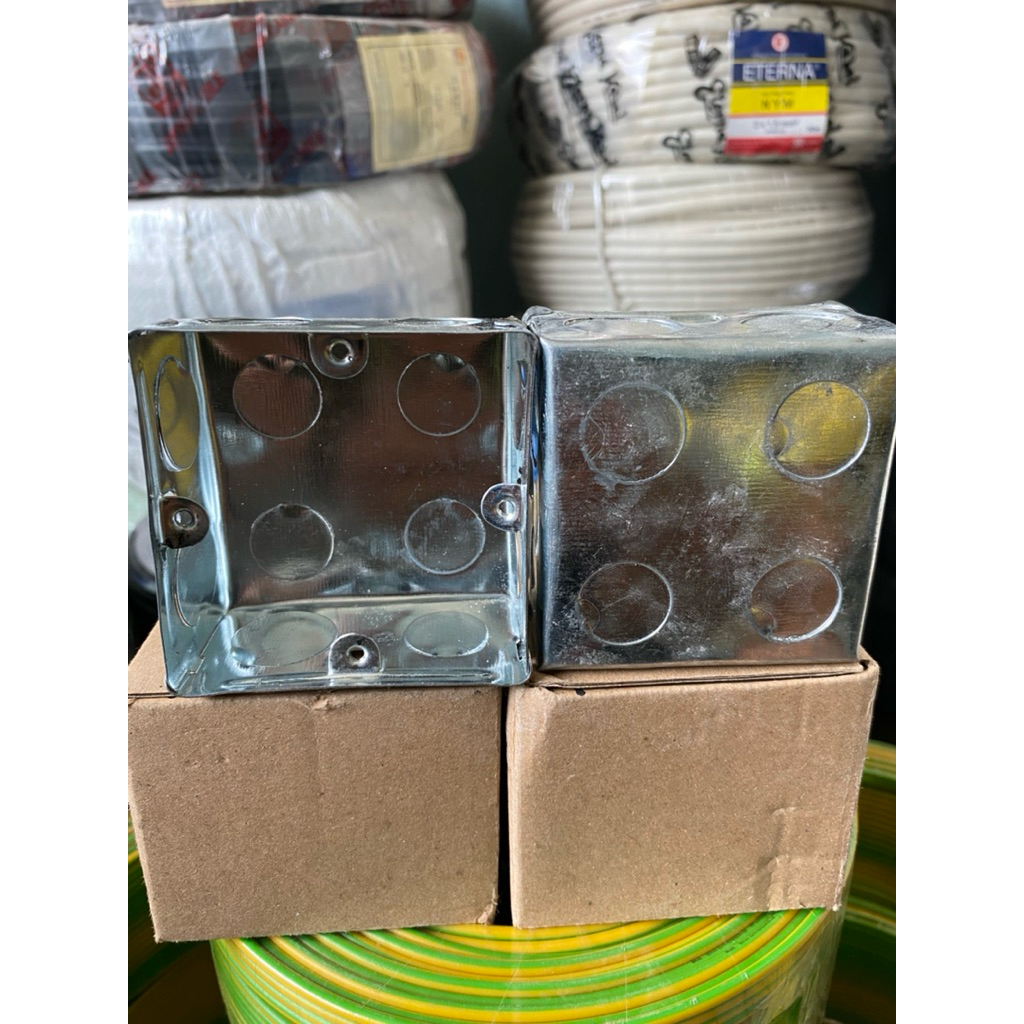 Jual INBOWDOS / MK KALENG KOTAK MANGKU STOP KONTAK | Shopee Indonesia