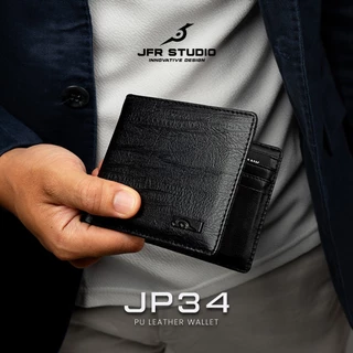 JFR George Wallet - Dompet Pria Bahan Kulit PU Premium JP34