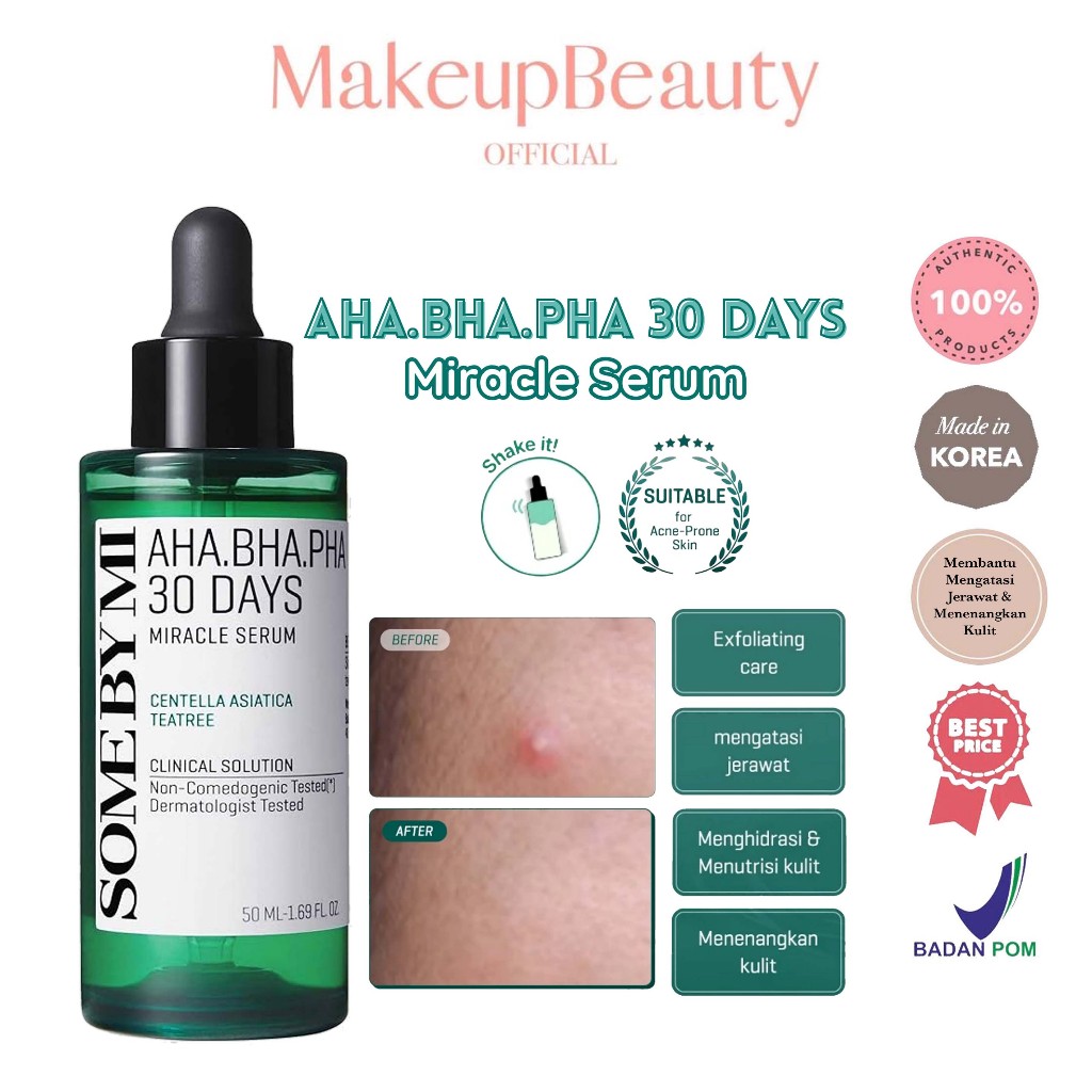 Jual SOMEBYMI AHA BHA PHA 30 Days Miracle Serum 50ml | 10ml | Shopee ...