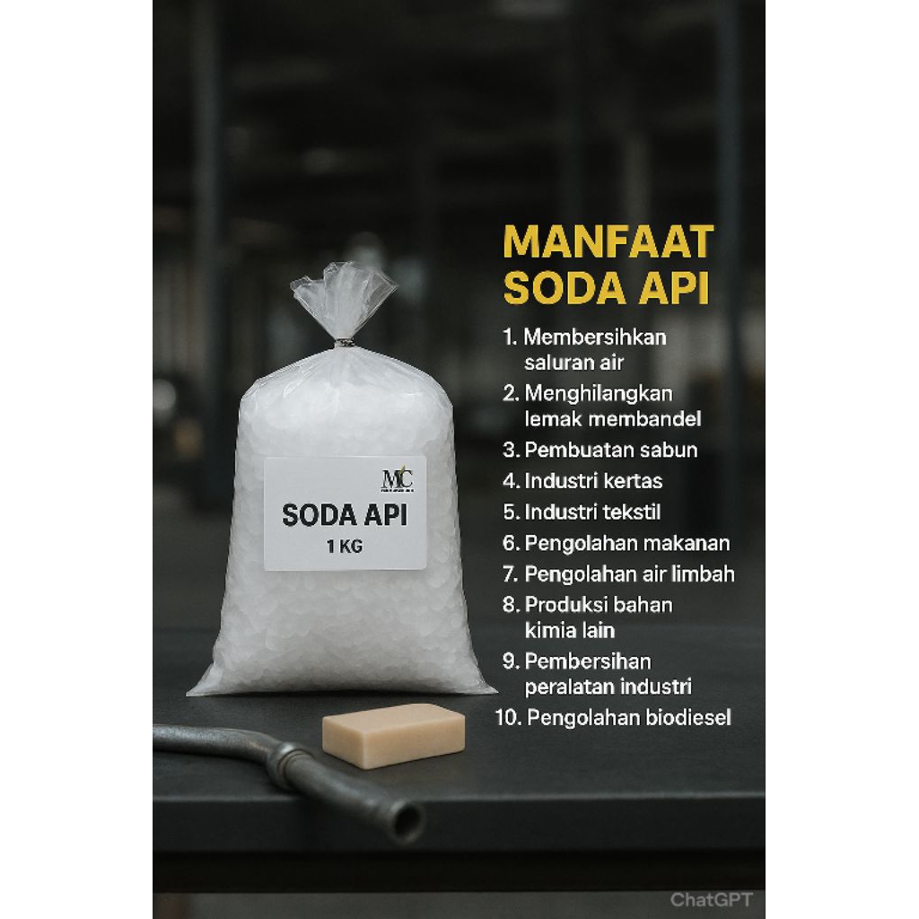 Jual Soda Api 1 Kg – Menghilangkan Lemak & Sumbatan Pipa | Shopee Indonesia