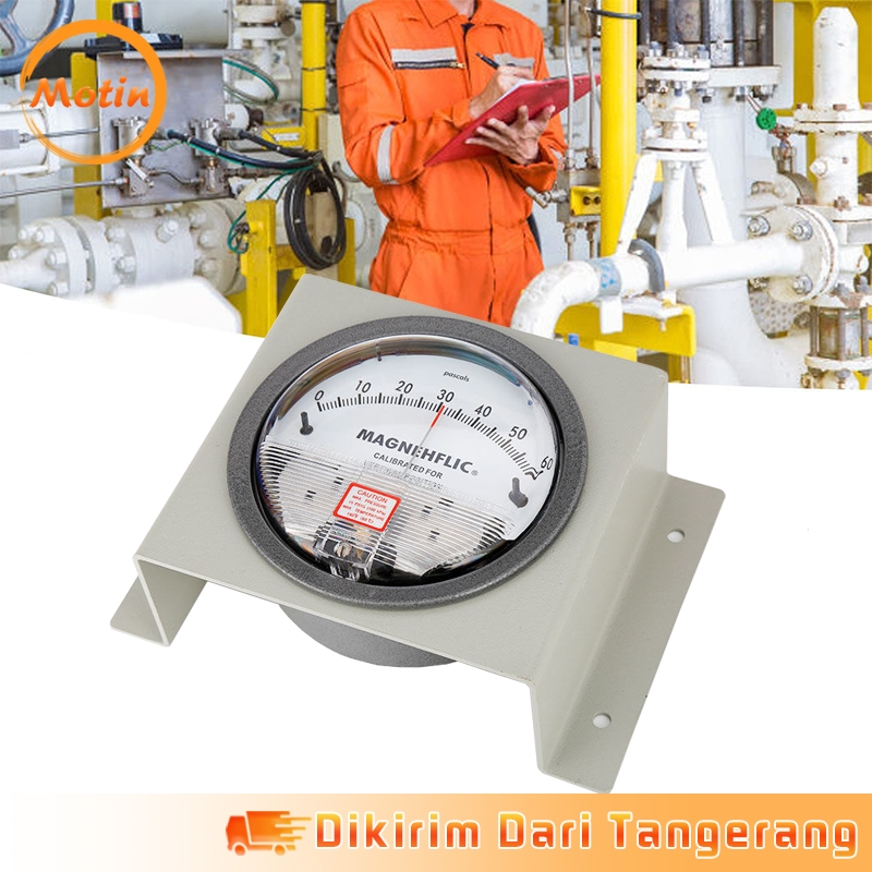 Jual Micro Differential Pressure Gage -30 To 30pa Barometer Presisi ...