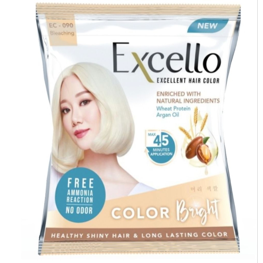 Jual Excello Pewarna Rambut Bleaching 2X 20 ml | Shopee Indonesia