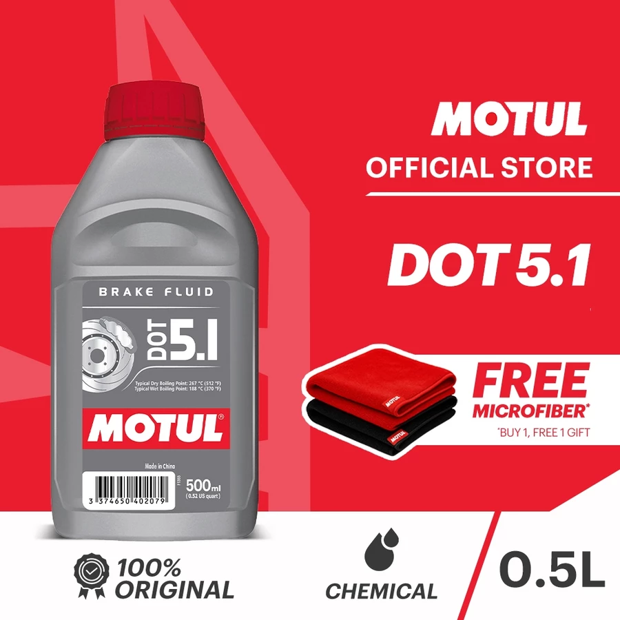  Motul DOT 5.1: Kinerja Rem Maksimal, Keamanan Berkendara Tanpa Kompromi di Suhu Ekstrem
