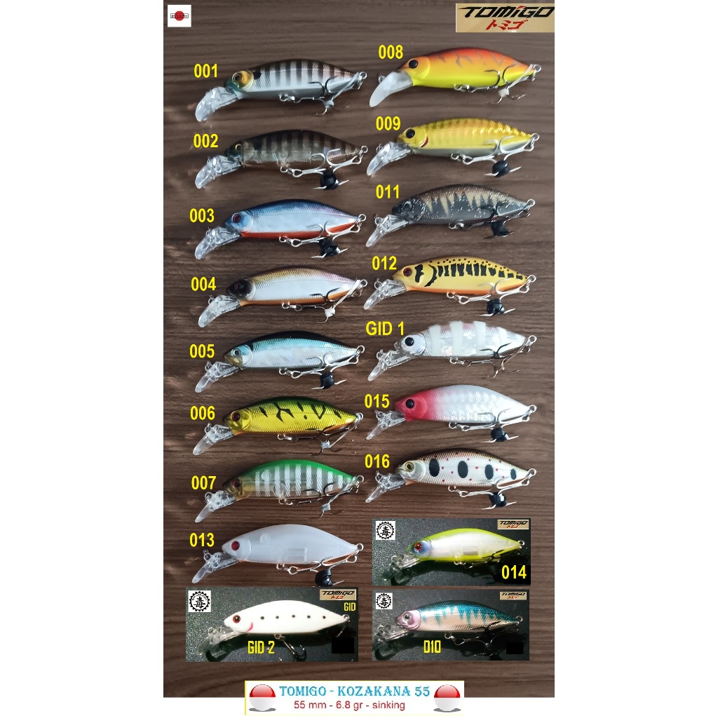 Jual TOMIGO - KOZAKANA 55 | Shopee Indonesia