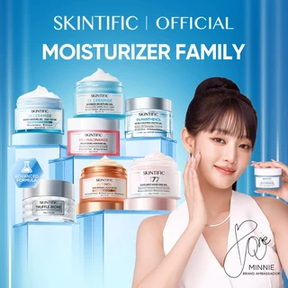 SKINTIFIC - Gel Moisturizer All-in-1 Series | 5X Ceramide Barrier MSH Niacinamide Brightening Cream Alpha Arbutin | 377 Dark Spot Solution Glutathione | Retinol Skin Renewal Anti-Aging Cream | Sensitive Moisture Gel 40ml - Calm & Repair 2in1