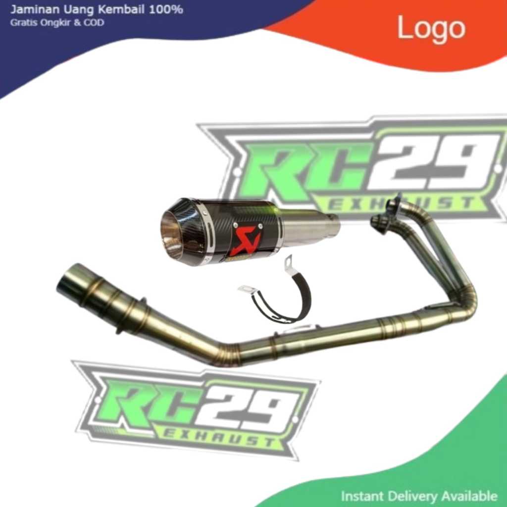 Jual Knalpot Racing Akrapovic Gp M1 Lorenzo Carbon Yamaha R25 R 25 Mt25 ...