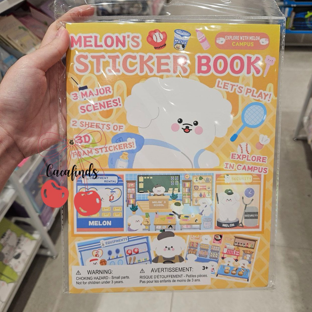 Jual MINISO‼️DIY Crafting Different 3D Scenes Sticker Book / 3D Sticker ...