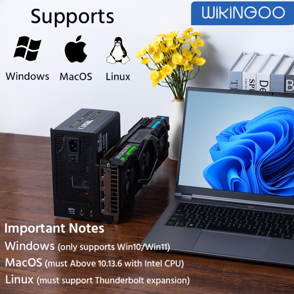 Jual Toko baru Wikingoo dibuka!EXTERNAL GPU / EGPU THUNDERBOLT 4 PCIE 3 ...