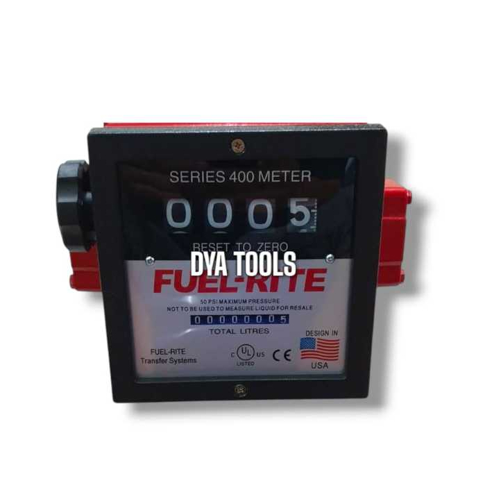 Jual Flowmeter Fuel Rite 1,5 inch 4 digit / Flowmeter Minyak FU404 ...