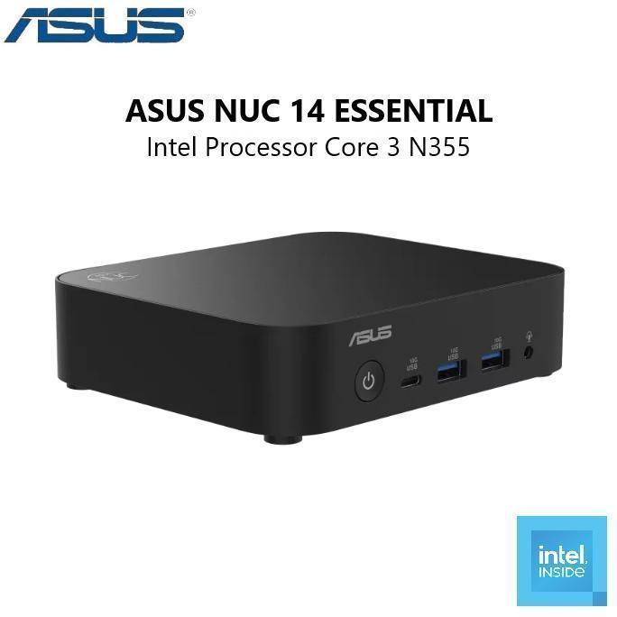 Mini PC Asus NUC 14 Essential NUC14MNK35 Intel Core 3 N355 - Mini PC Asus NUC14MNK35 Fullset dan Barebone