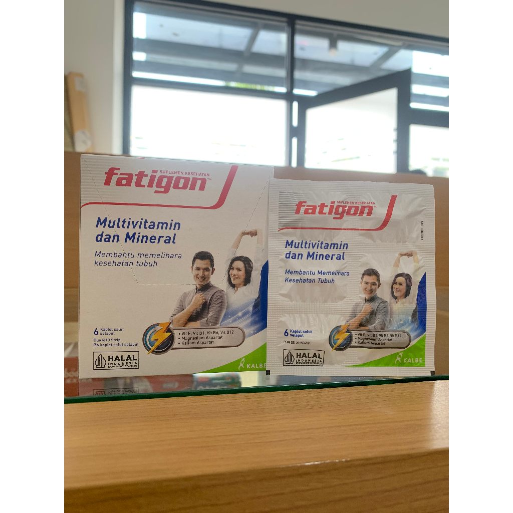 Jual Fatigon (1 Strip 6 Tablet) | Shopee Indonesia