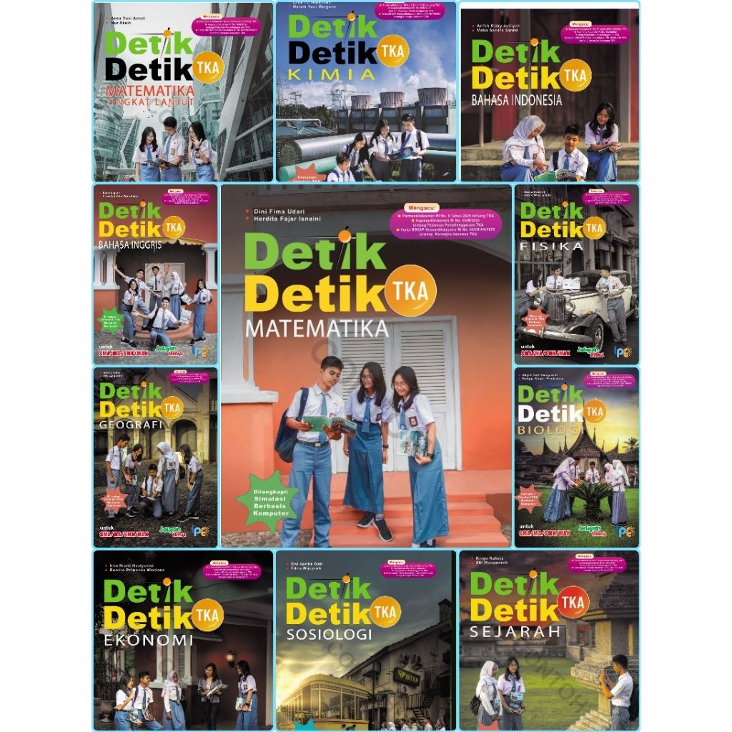 Jual Buku Detik-detik TKA SMA Kurikulum Merdeka Intan Pariwara tahun ...