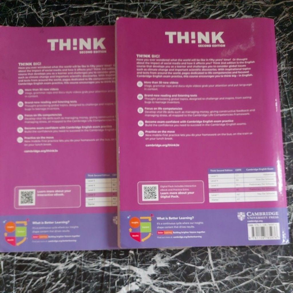 Jual THINK CEFR B1 STUDENTS BOOK 2 DAN WORKBOOK 2 | Shopee Indonesia