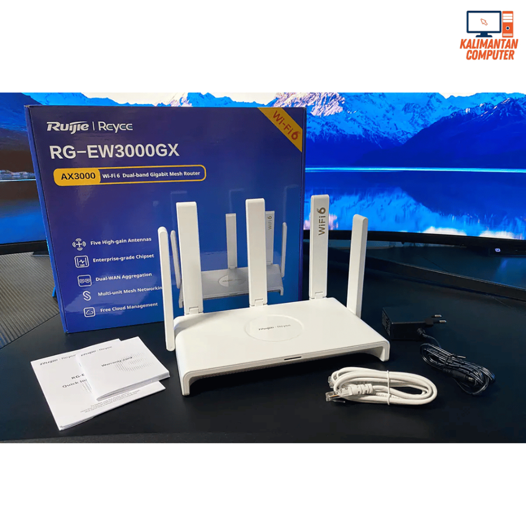 Jual RUIJIE Reyee RG-EW3000GX AX3000 Dual-band WIFI 6 Router Mesh ...