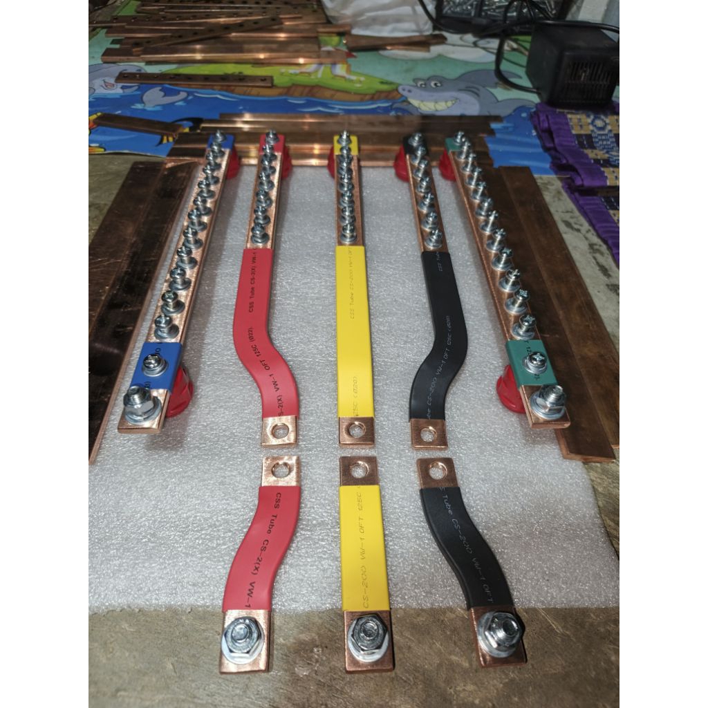 Jual BUSBAR SEPAKET RSTN + GROUND + LIDAH MCCB PANJANG 30CM | Shopee ...