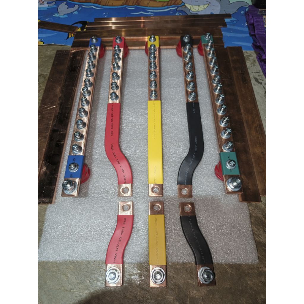 Jual BUSBAR SEPAKET RSTN + GROUND + LIDAH MCCB PANJANG 30CM | Shopee ...