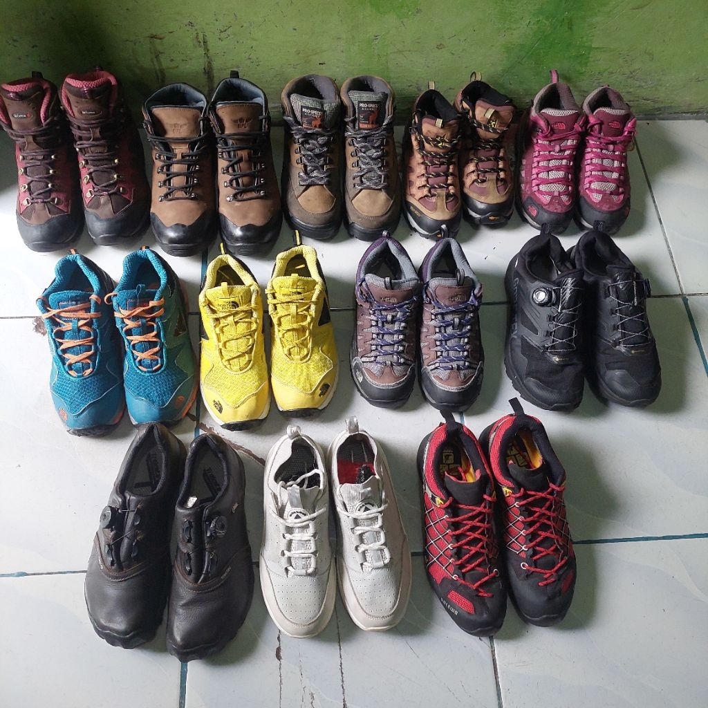 Jual sepatu outdoor hiking gunung tralirun boa | Shopee Indonesia