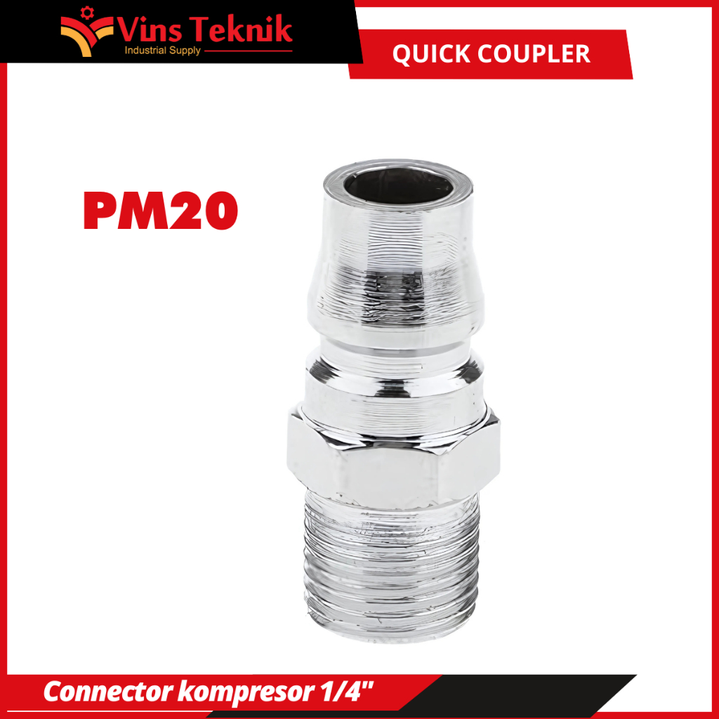Jual Quick Coupler Connector Kopler Sambungan Selang Kompresor Neple ...