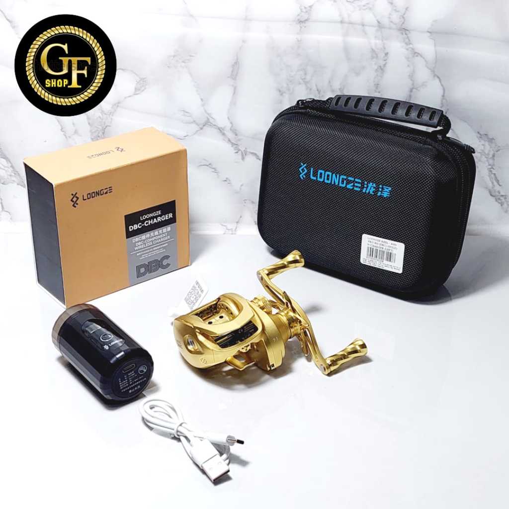 Jual REEL LOONGZE A101 PRO HG (LEFT) (DBC) W/CHARGER & BLUETOOTH
