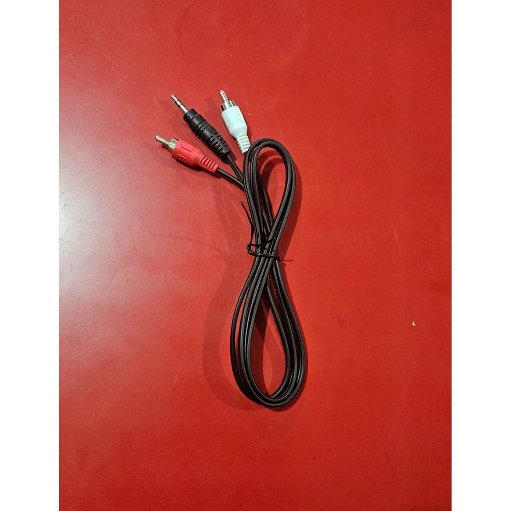 Jual KABEL JACK RCA TO JACK 3.5 MM ORIGINAL POLYTRON ( JACK 2.1 ...