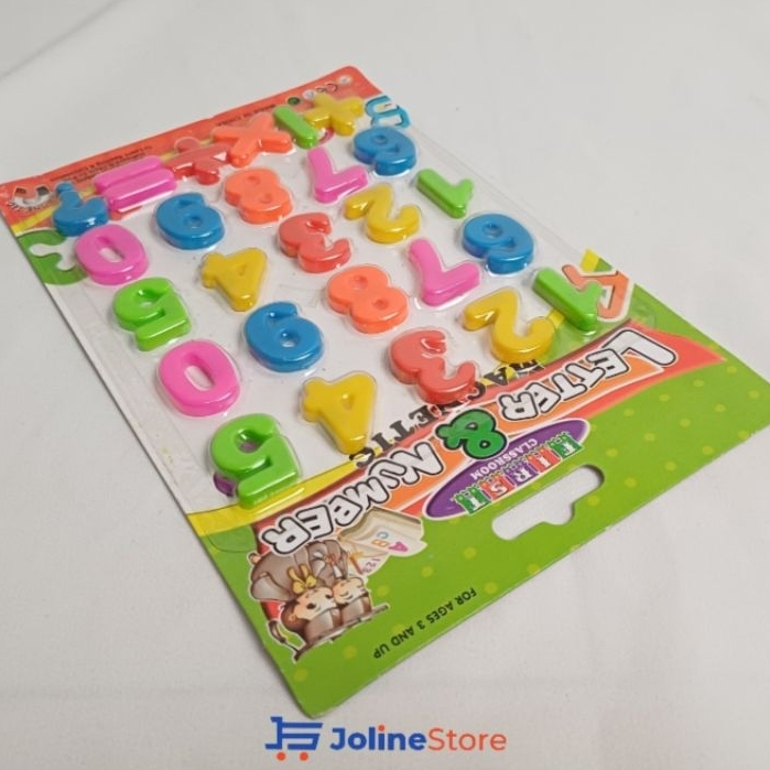 Jual Angka Magnet Edukasi Anak Mainan Belajar Berhitung | Magnetic ...
