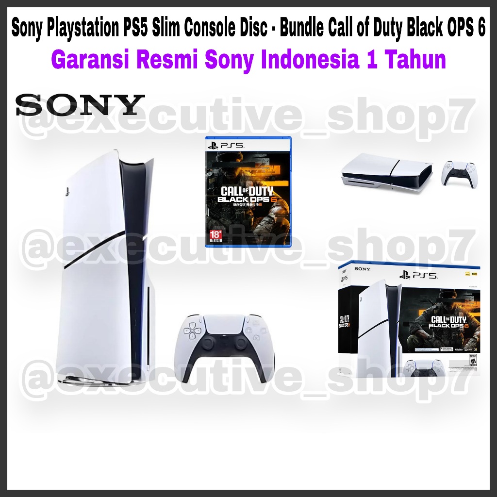 Jual Sony Playstation PS5 Slim Console Disc - Bundle Call of Duty Black ...
