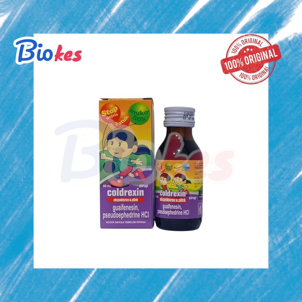 Jual COLDREXIN EKSPEKTORAN DAN PILEK 60ML obat batuk dan pilek anak ...