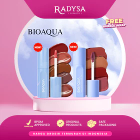 RADYSA Bioaqua Darling Me Matte Lip Tint Liptint Fantastic Me Glossy Pelembab Lip Gloss Lembut