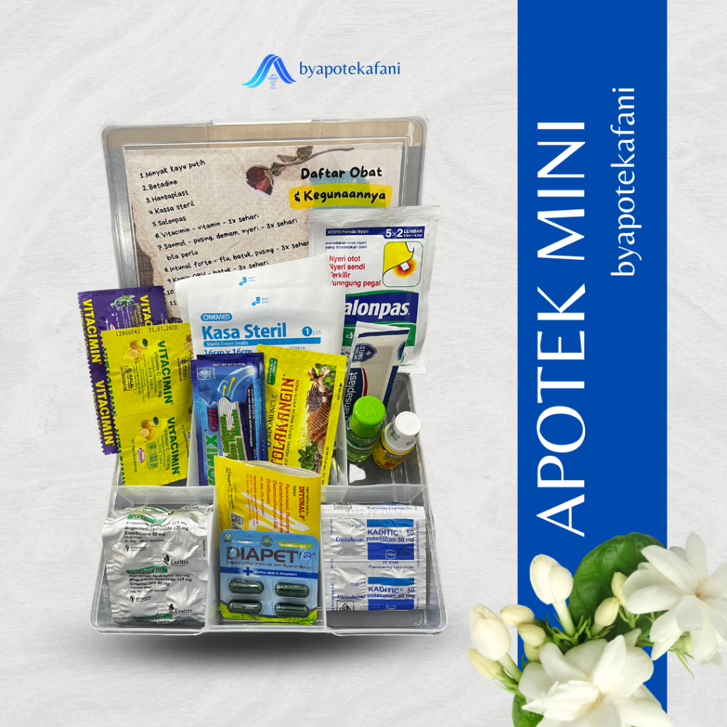 Jual PAKET MINI APOTEK MINI (10 JENIS OBAT) | Shopee Indonesia