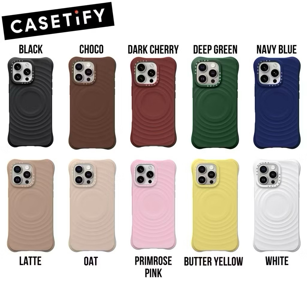 Jual NEW Casetify Ripple Premium Silicone Case Magnetic Hp Magnet Full ...