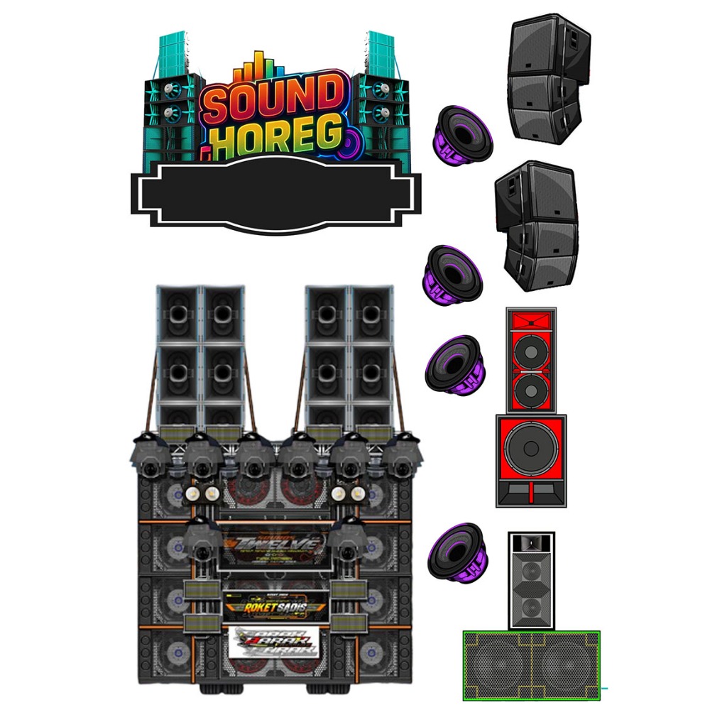 Jual Cetak Topper Sound Horeg, Topper Super Murah | Shopee Indonesia