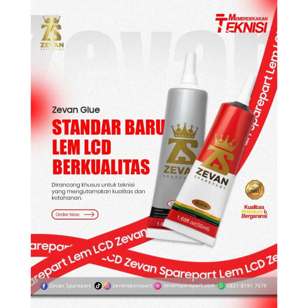 Jual LEM LCD HANDPHONE ZEVAN SPAREPART | Shopee Indonesia