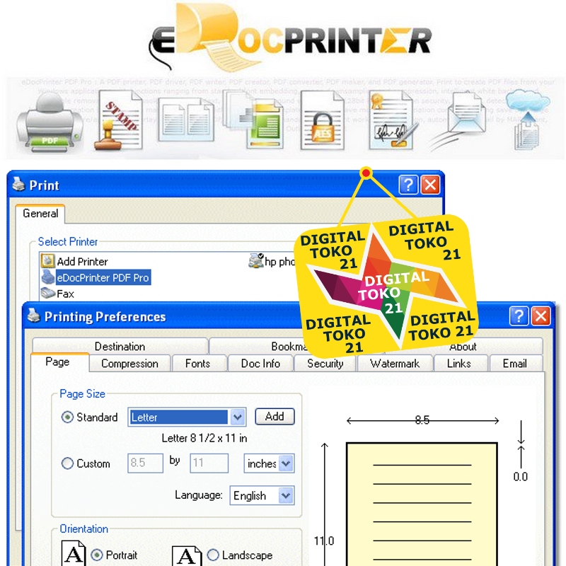 Jual [Diinstallkan] eDocPrinter PDF Pro 10.36.10365 Full Version ...