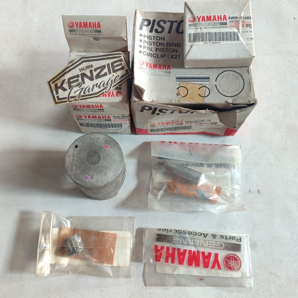 Jual Piston kit set seher ring F1ZR FIZR Force 1 OS 25 Original YGP 3XA ...