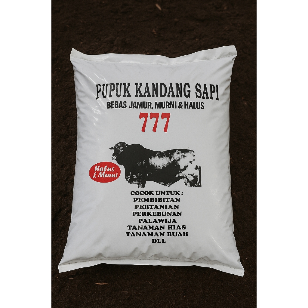 Jual Pupuk Kandang Sapi 777 - Siap Pakai dan Memakmurkan Panen | Shopee ...