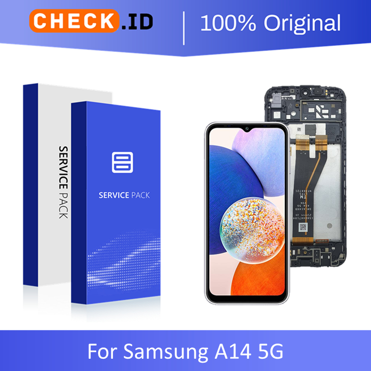 Jual [ CHECK.ID ] LCD + FRAME SAMSUNG A14 4G SM-A145 / A14 5G SM-A146 ...