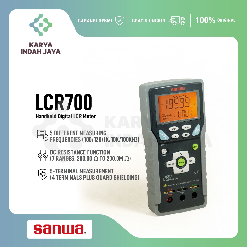 Jual Sanwa LCR700 Handheld Digital LCR Meter | Shopee Indonesia