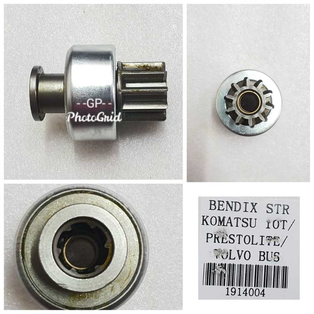 Jual Bendix Starter GP Komatsu 10T / Prestolite / Volvo Bus | Shopee ...