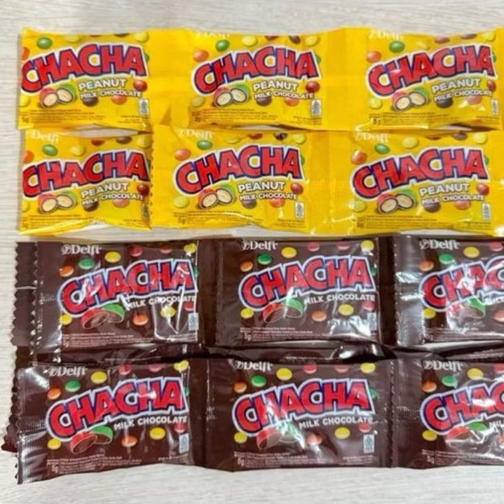 Jual Permen CHACHA Renceng isi 10 Permen Cokelat CHACHA Satuan @5gr ...