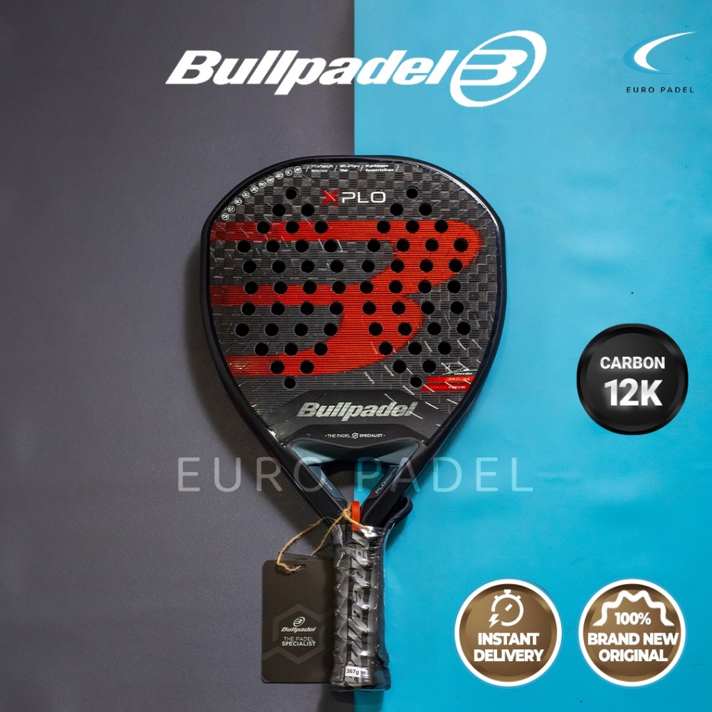 Jual BULLPADEL XPLO MARTIN DI NENNO Carbon 12k 2025 Advanced Diamond ...