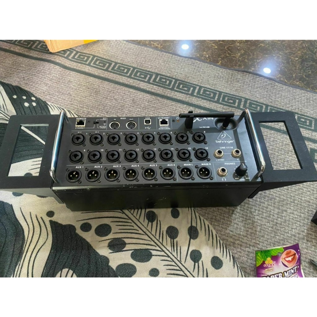 Jual Rack Ears V2 for Behringer X Air XR18 XR16 SD18 Midas MR16 MR18 ...