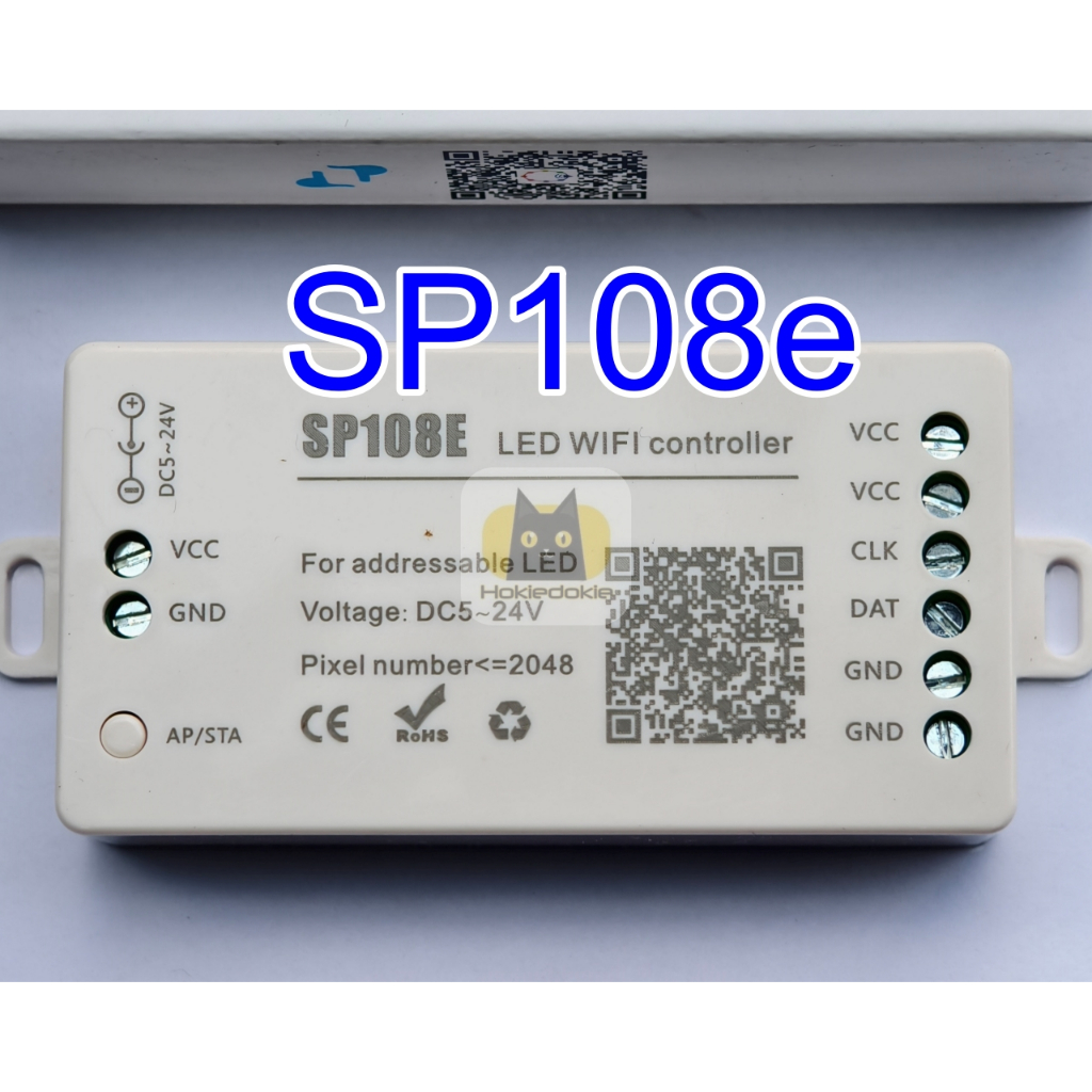 Jual Smart SP108E Wifi Controller LED pixel WS2812B WS2811 LED Strip ...