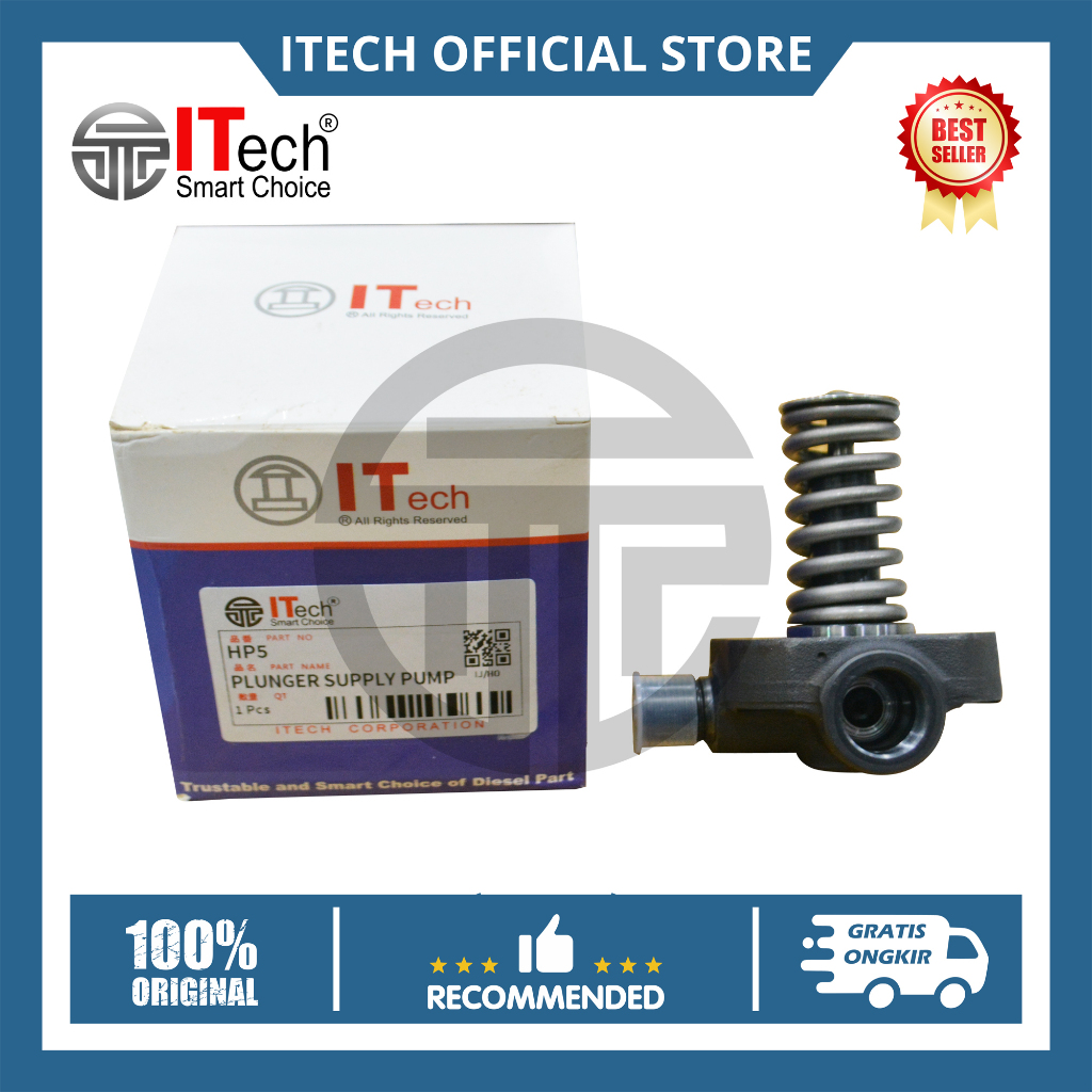 Jual Plunger Rotor Supply Pump HP5 Toyota Innova Reborn Hilux Revo ...