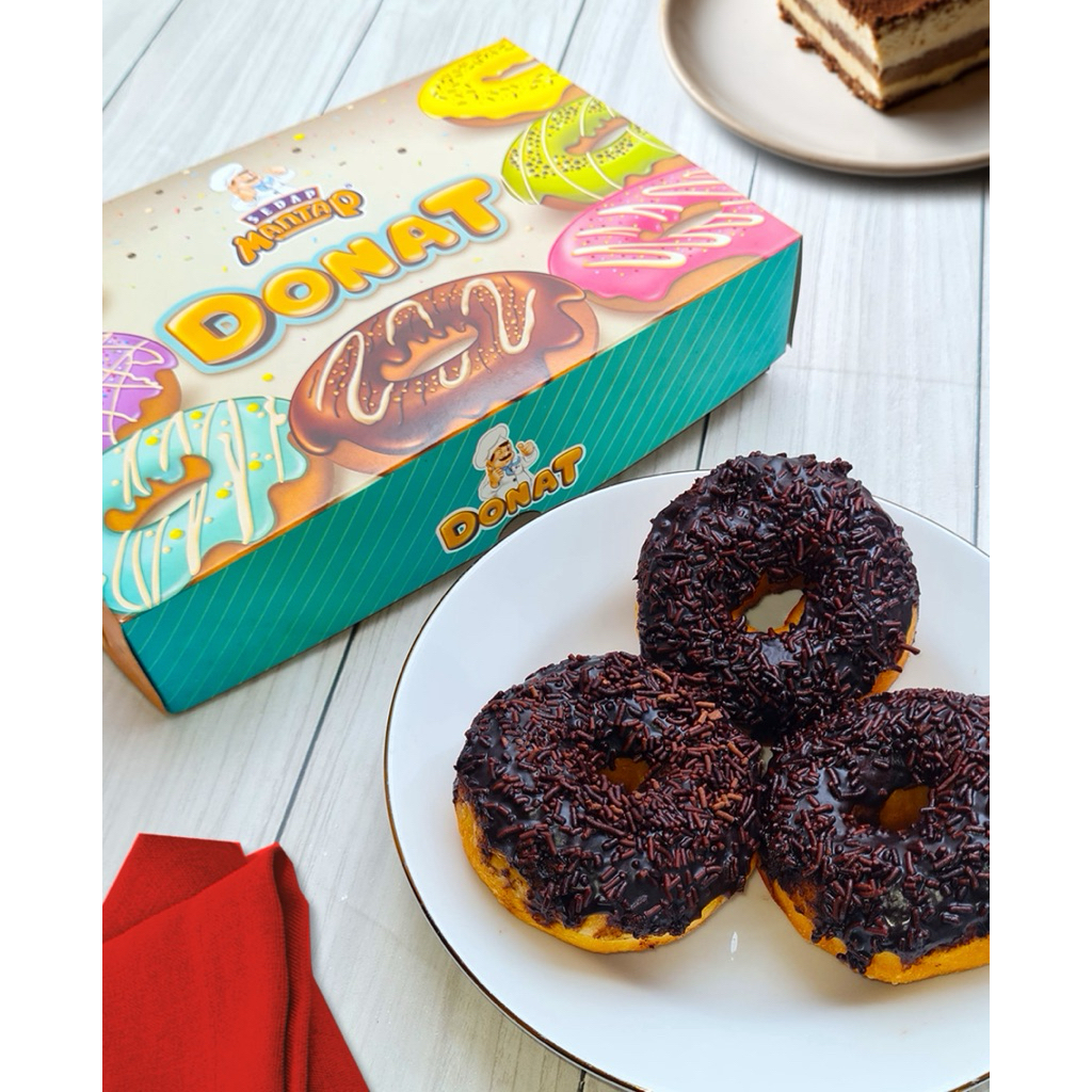 Jual DUS BOX DONAT ISI 3 ISI 6 HANSEL | BOX DONUT ISI 6 | DUS DONAT ...