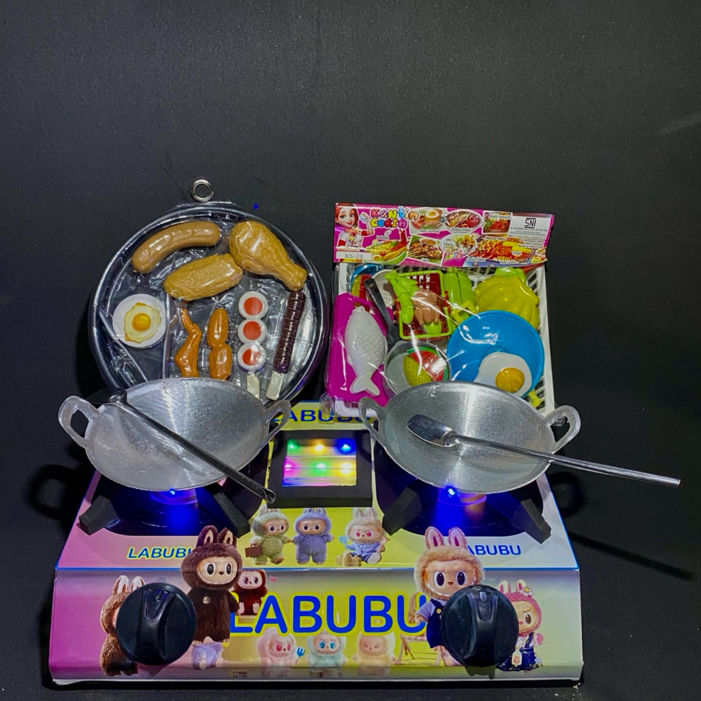 Jual Kompor Mainan Anak Anak FULL RGB LABUBU | Shopee Indonesia